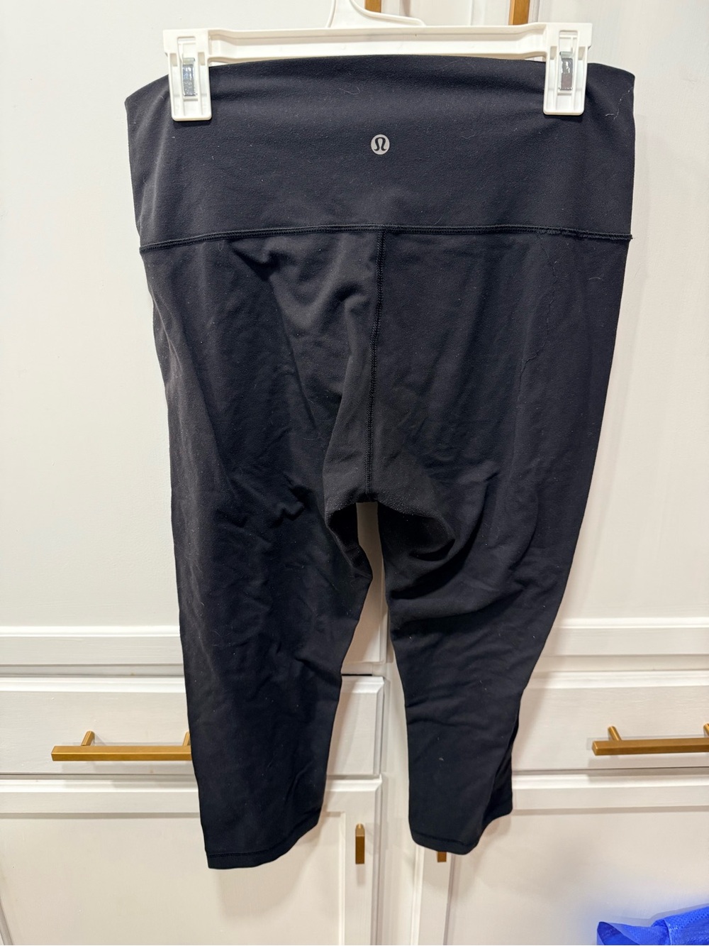 lululemon athletica Black High-Rise Cropped Leggings